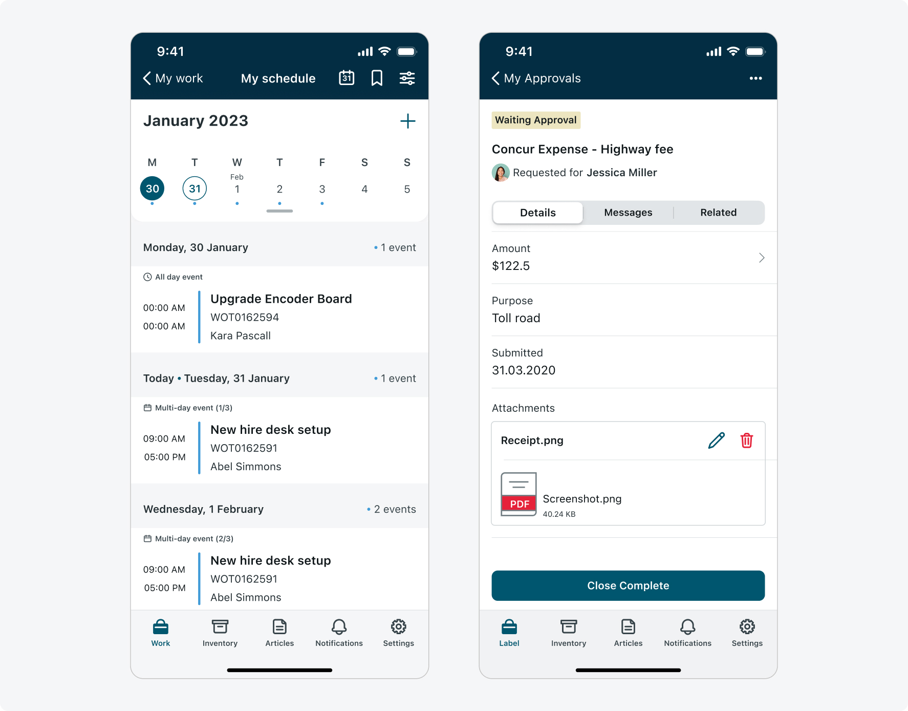 User segmentation - screens