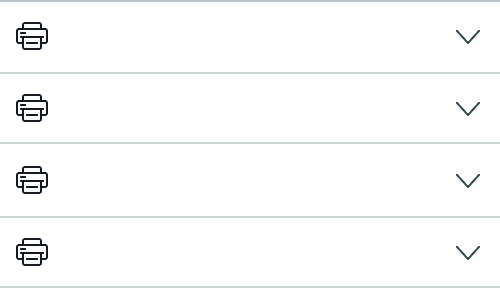 icons without header labels cause confusion