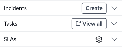 icons without header labels cause confusion
