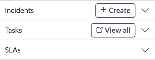 use header labels with icons to identify accordion contents