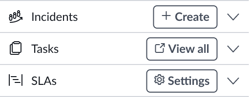 use header labels with icons to identify accordion contents
