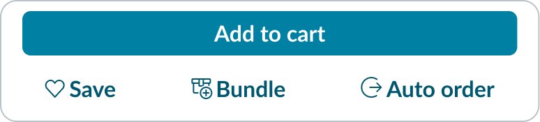 card action configurations more than three buttons