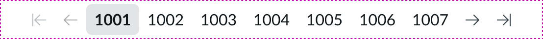 page numbers in a container shown in the ten-thousands