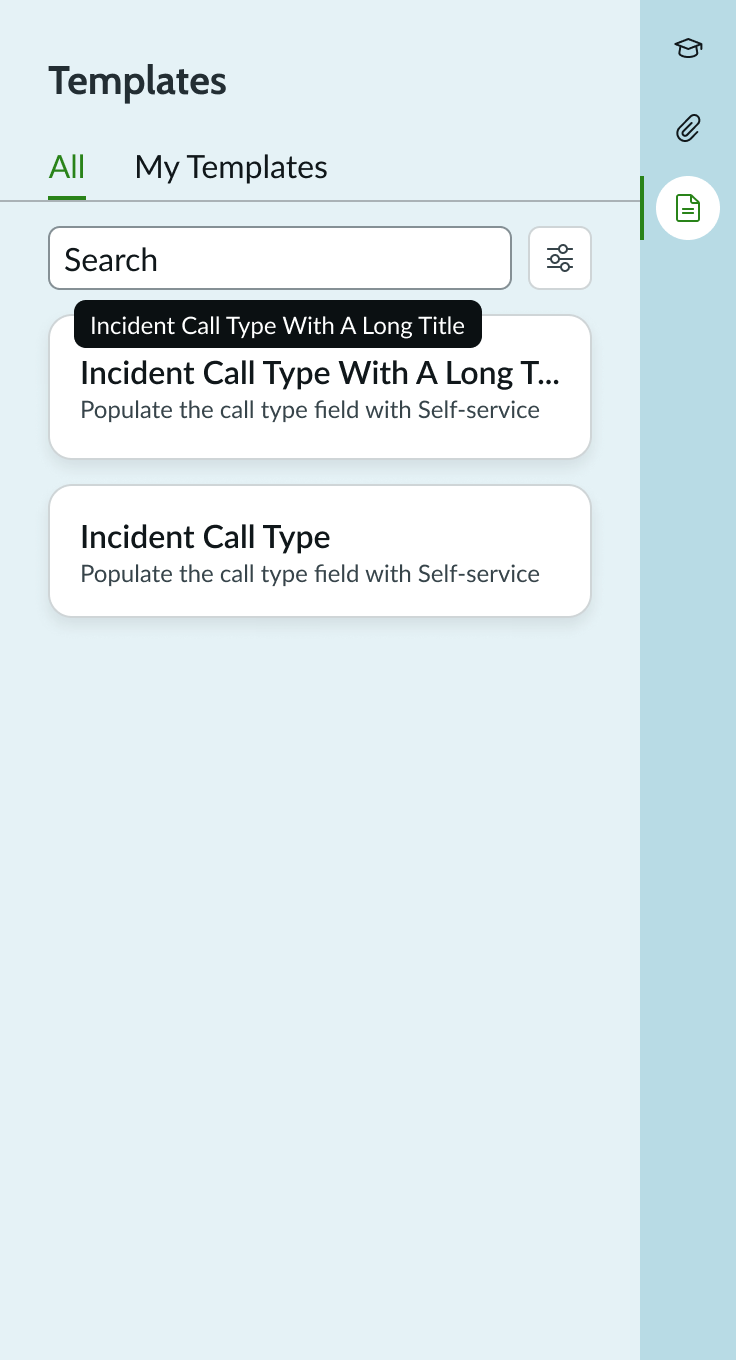 Form Templates | Horizon Design System