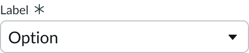 select required indicator