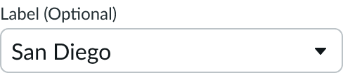 select optional indicator