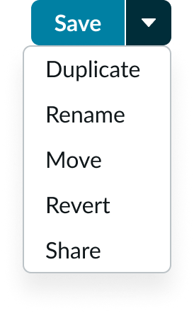 split button behavior interactions