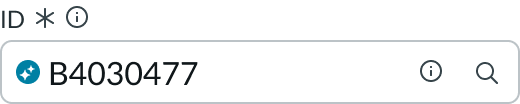 input field slot on the right side