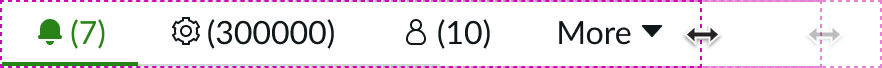 Tabs Usability RTL