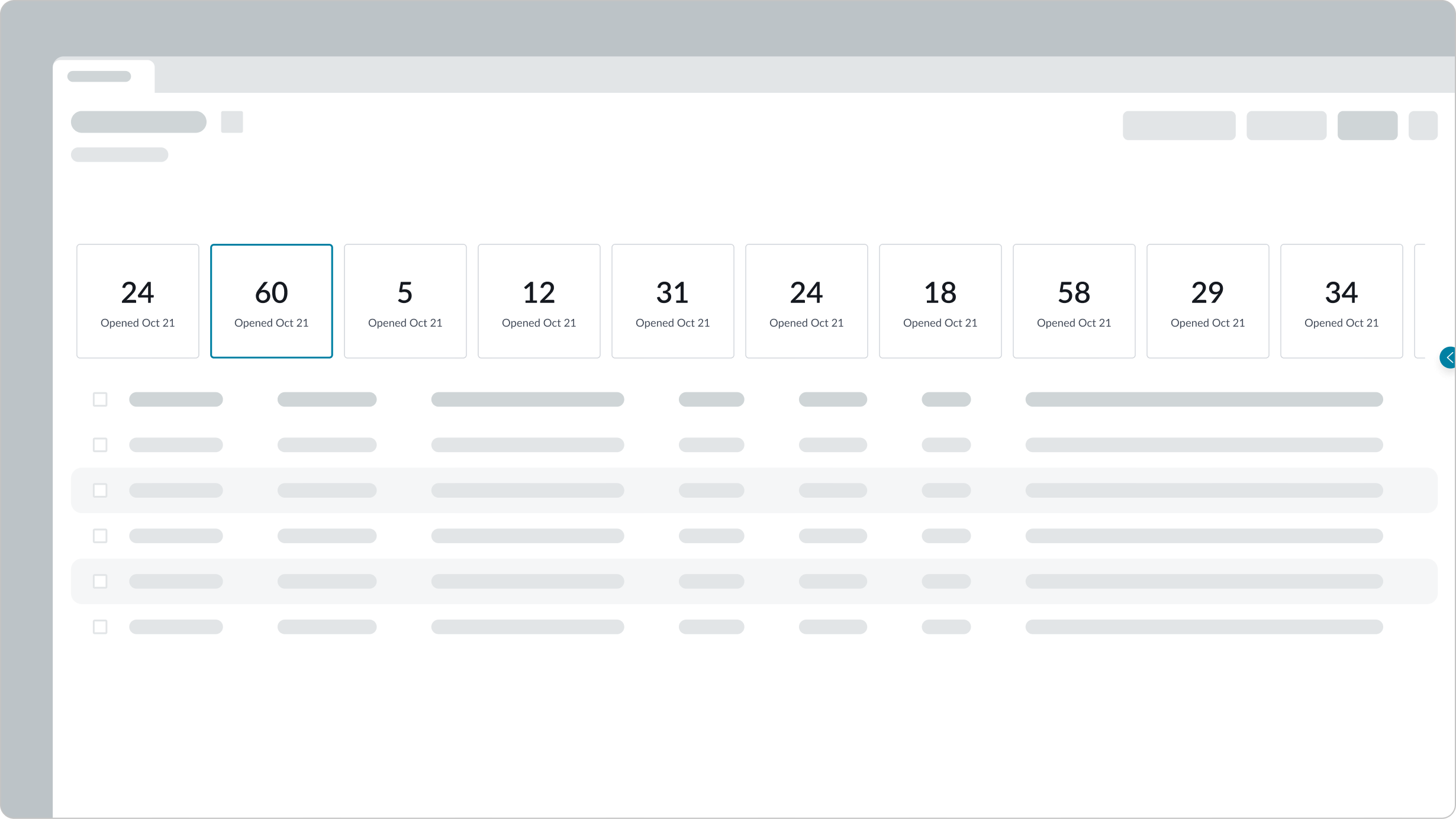 Example of carousel
