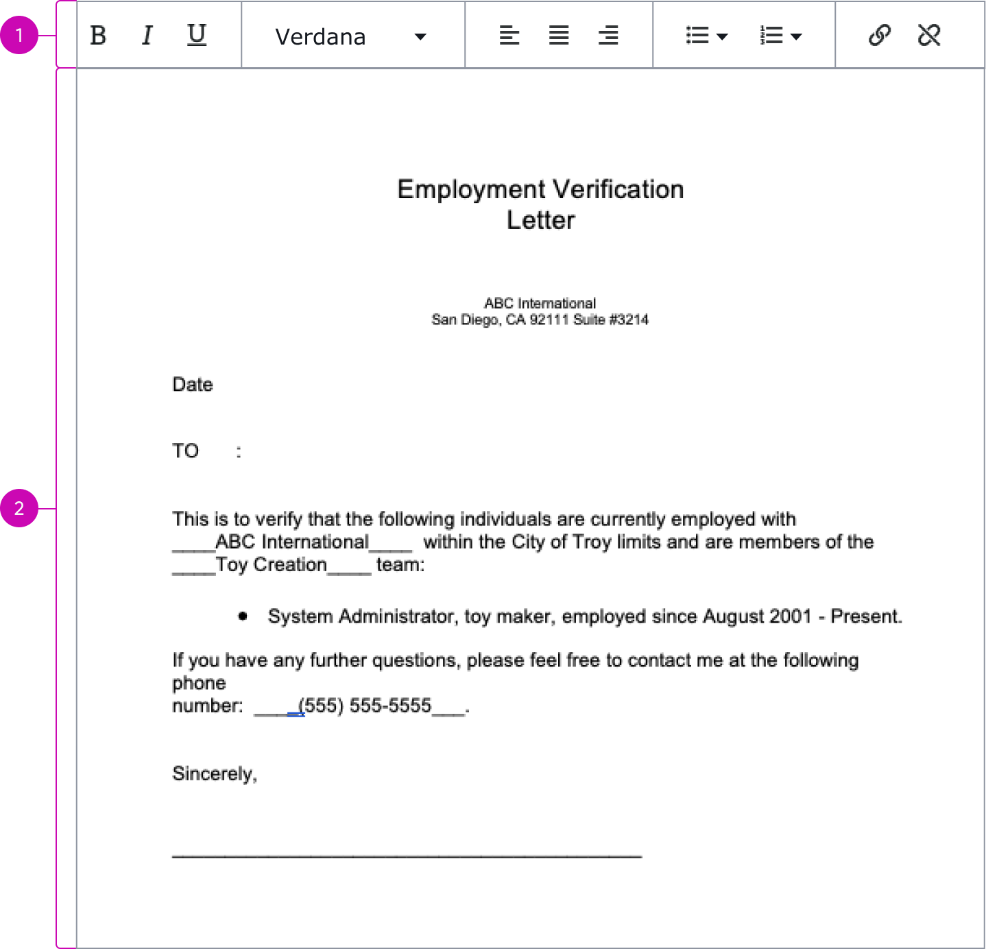 Document display | Horizon Design System