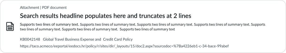 proper number of link targets