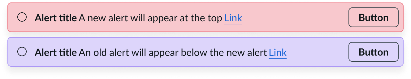 Usage Alert List Order