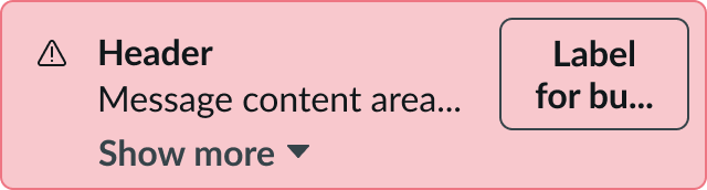 Responsive Message Overflow