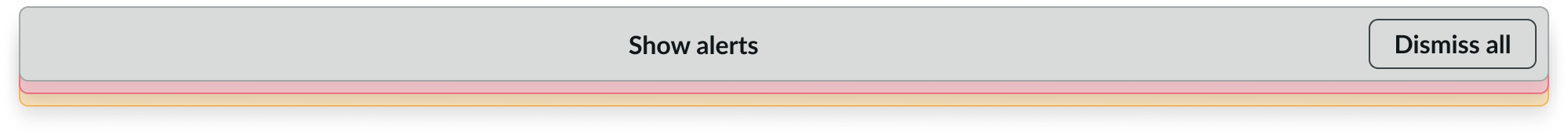 Usage Expanding Multiple Alerts