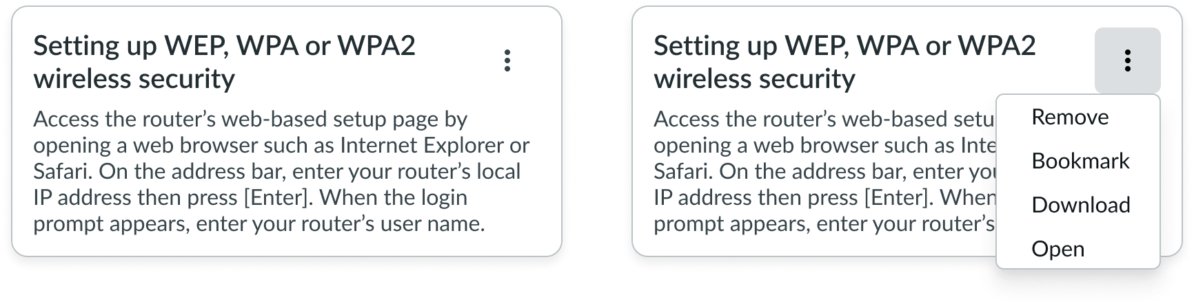card header overflow