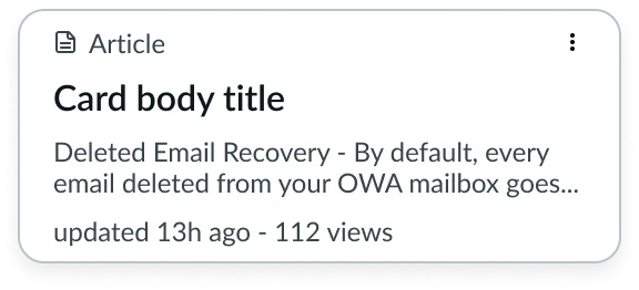 blue sidebar on the left of a card to visually categorize the card