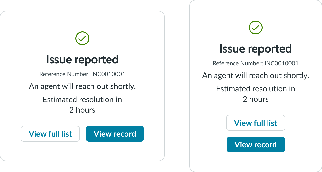 subcomponents stack when the container width is narrow