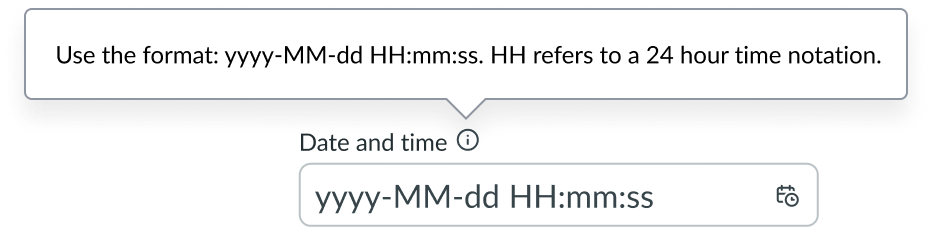Shows the field helper text.