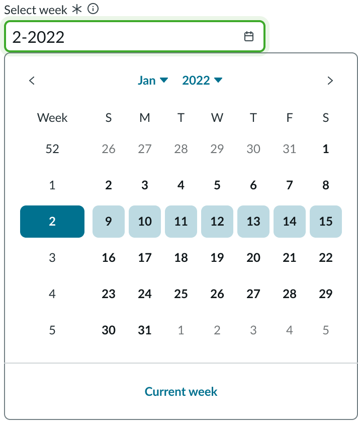 asterisk used as the required field indicator