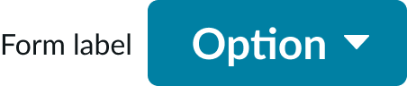 Exampe of a primary-selected dropdown variant
