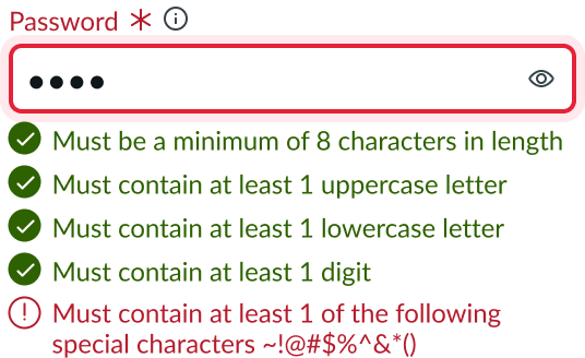 successful password progress