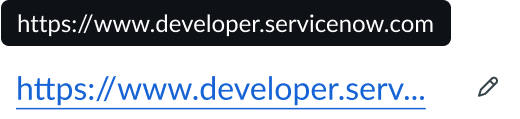 input url field truncated