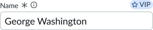 the default size medium input