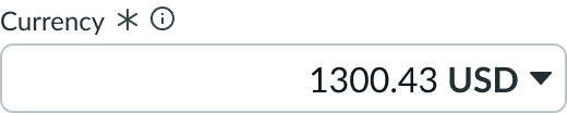 formatting example of currency input
