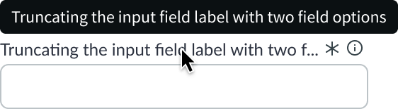 label truncation with ellipsis