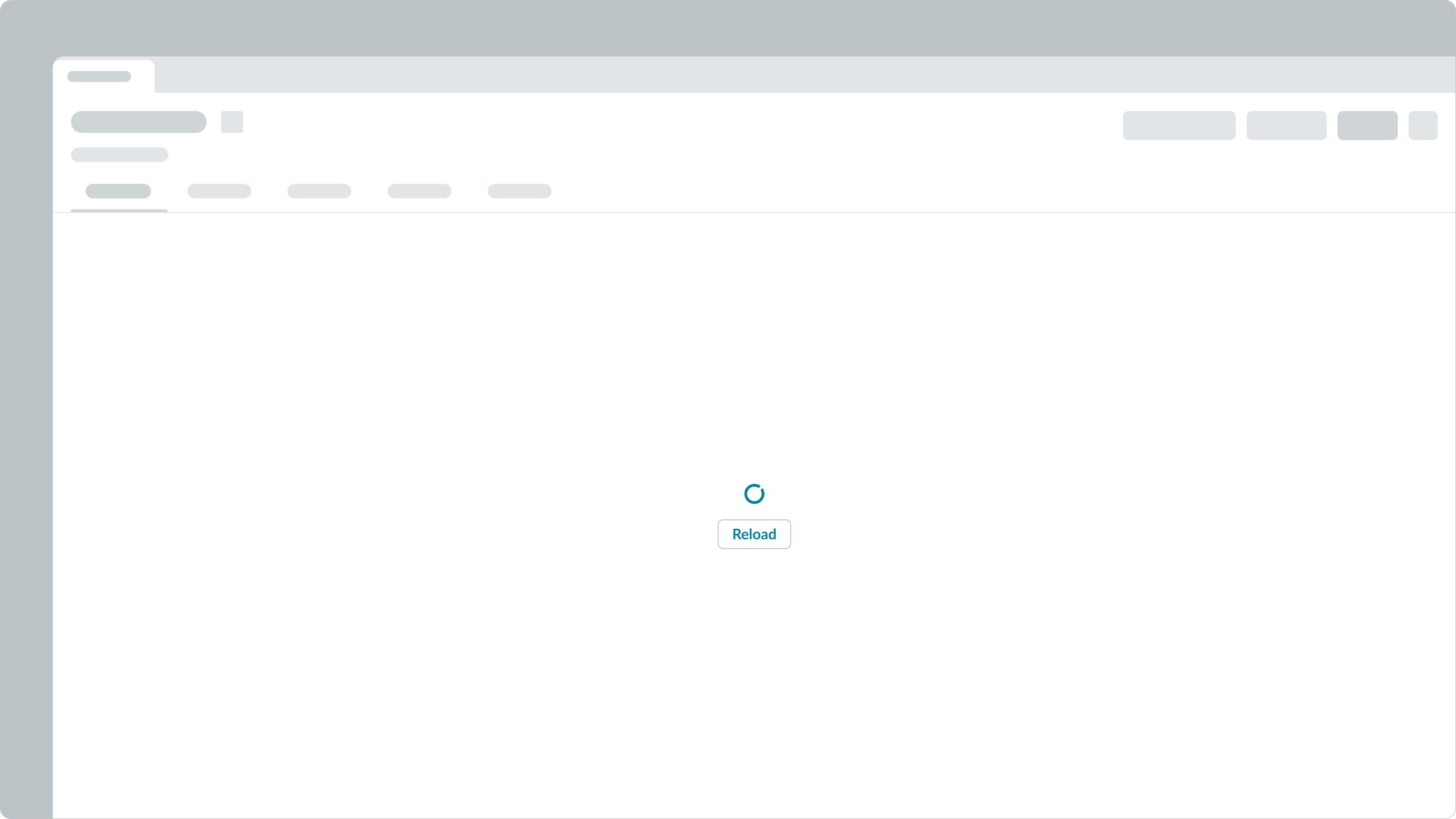 loader icon with action
