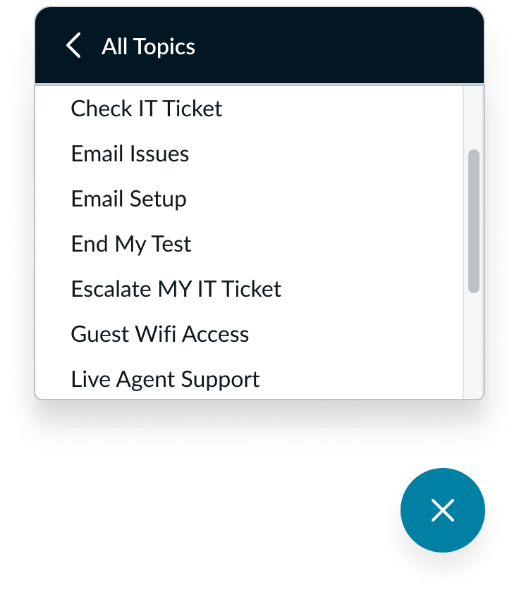 modeless dialog with work panel fixed at top during
scrolling
