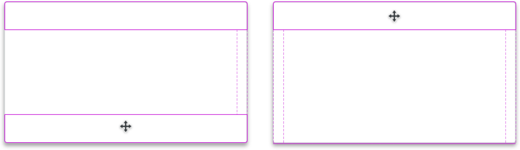dragging and dropping user interaction for modeless
dialog