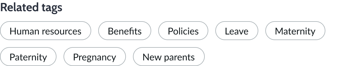 Example of a medium pill list
