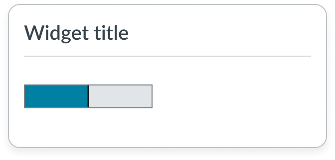 progress bar container sizing dont