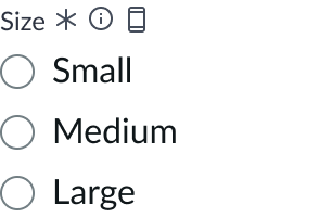 input field slot at the beginning of a form input field.