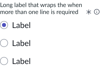 Shows label wrapping in the vertical layout.