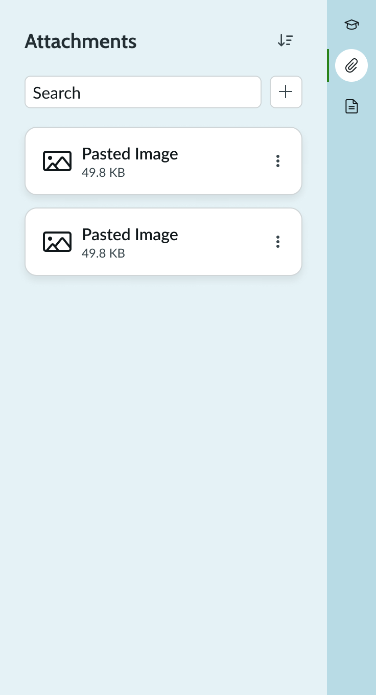 related item attachment component tile max width