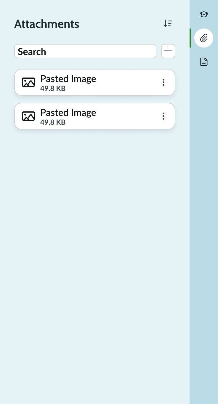 related item attachment component tile max width