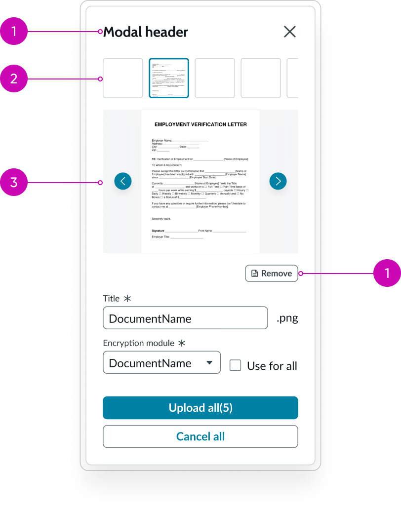anatomy of full attachment component