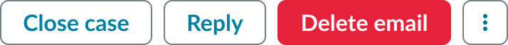  negative action used properly as primary styling