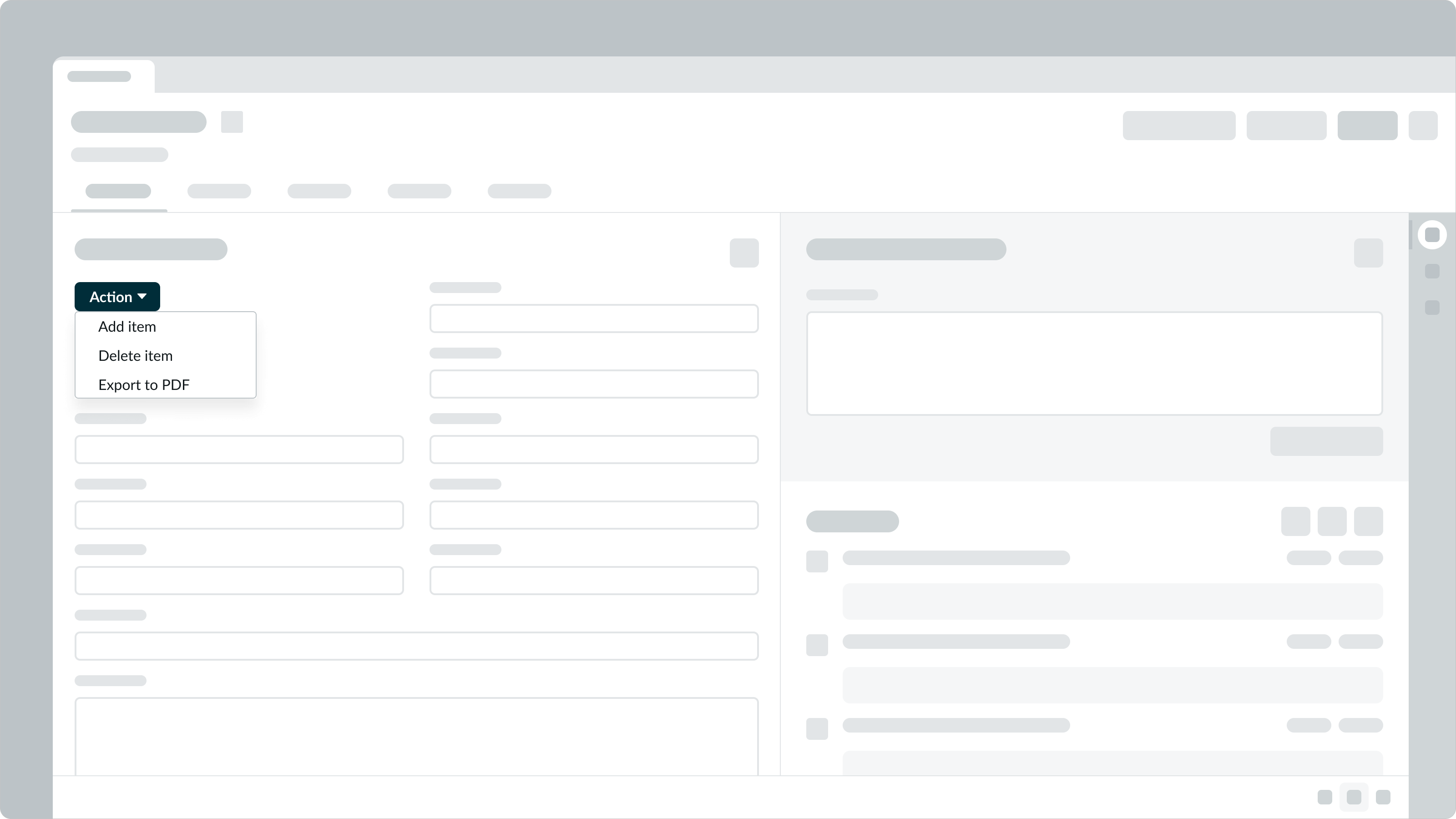 select is used to initiate an immediate action when dropdown is more appropriate
