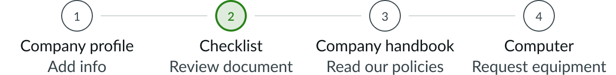 non\-numbered stepper