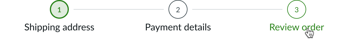 steps incorrectly marked with icons only