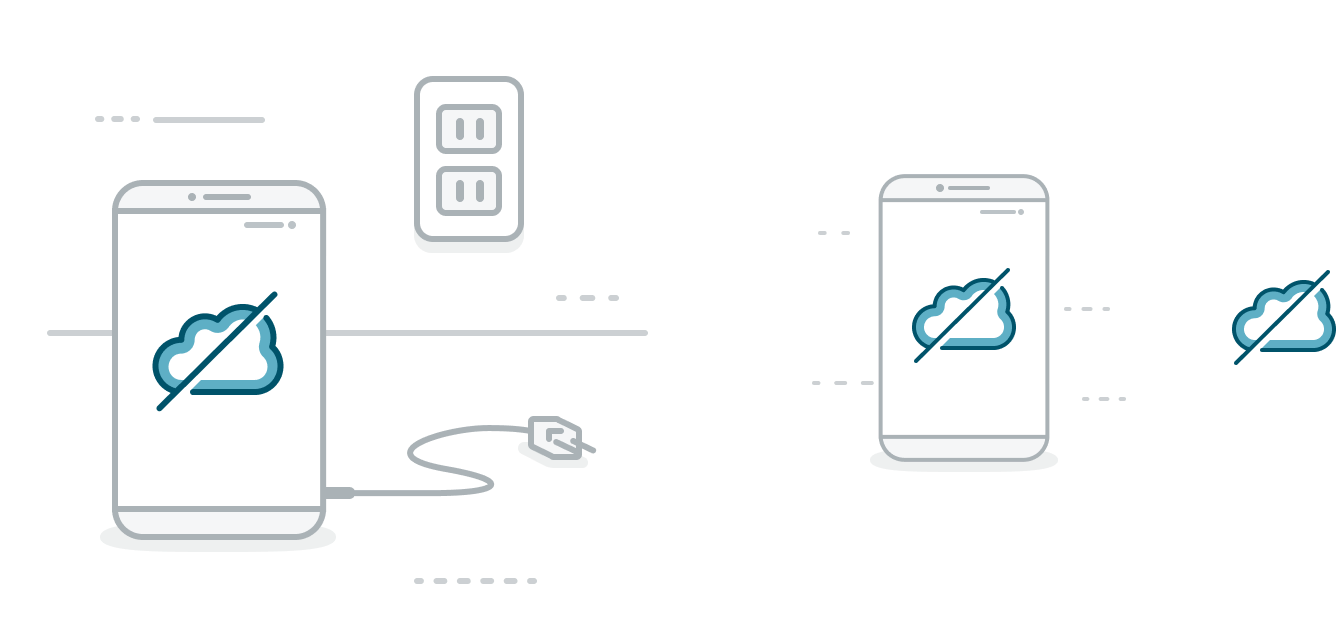 offline state of empty state