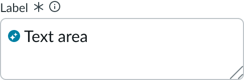 input field slot on the right side