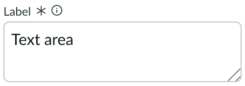 Textarea | Horizon Design System