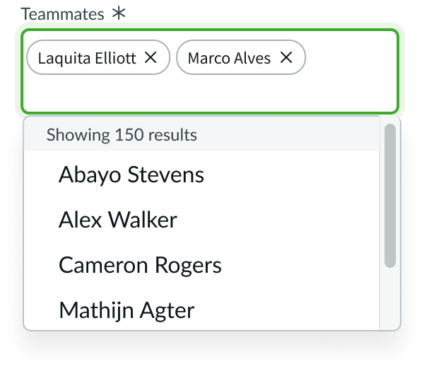 typeahead multi used correctly for a list of related
items