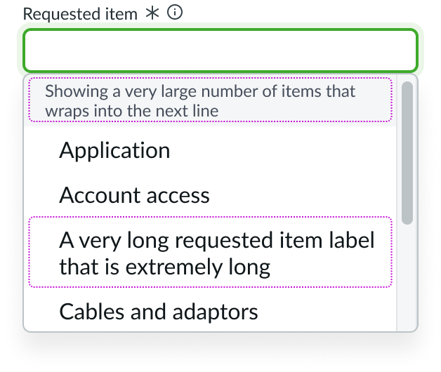 typeahead truncation