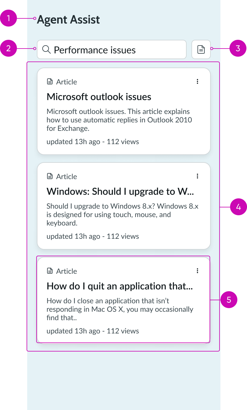 agent assist main view anatomy